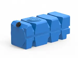 Пластиковая емкость горизонтальная FG-1000 (160 мм) (Синий) 1